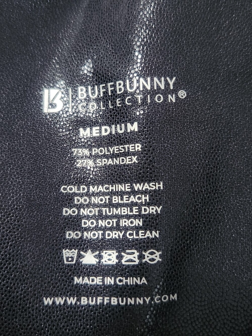 BuffBunny Leggings Ombre Size Medium Shiny Elysium - Picture 6 of 10